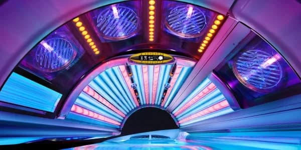 Luxury tanning beds at Paraiso Tanning