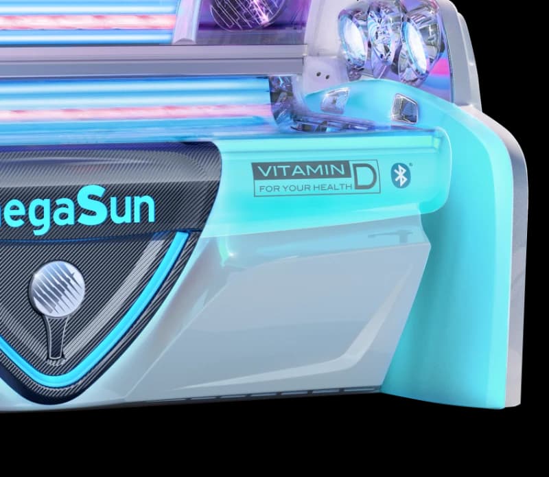Vitamin D Production - MegaSun 8000 bed